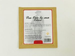 Flan Noix de coco naturel