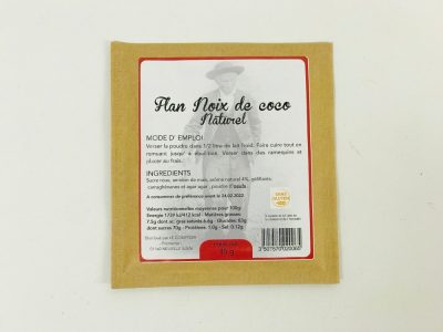 Flan Noix de coco naturel