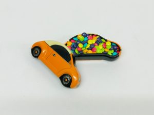 Mini voiture Bubble Orange
