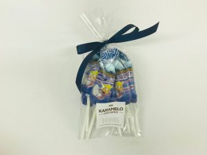 Sachet de sucettes au caramel fleur de sel