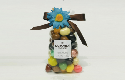2021 Pâques sachet 250g fleur bleue
