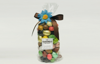 2021 Pâques sachet 500g fleur bleue