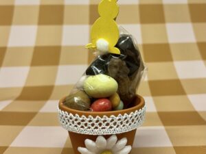 2025 Paques Pot de fleurs