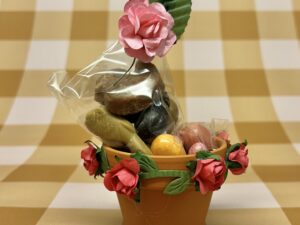 2025 Paques Pot de fleurs