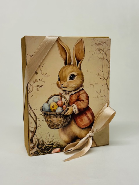 La boîte Rétro Lapin de Pâques