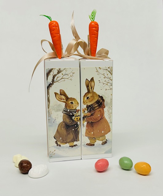 La colonne Gourmande Carotte de Pâques