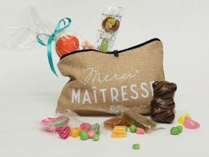 Trousse cadeau « Merci Maîtresse »