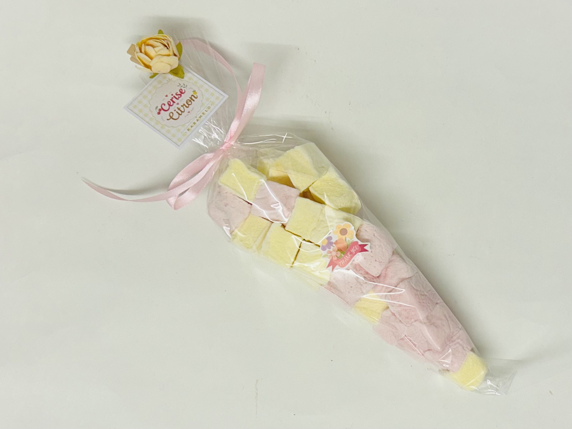 Cornet guimauve artisanale "Merci Maîtresse" – Image 4